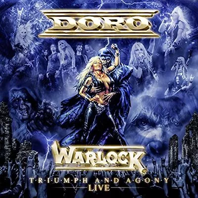 DORO - WARLOCK - TRIUMPH AND AGONY LIVE CDBLU-RAY - New DCD - J72z • £21.98