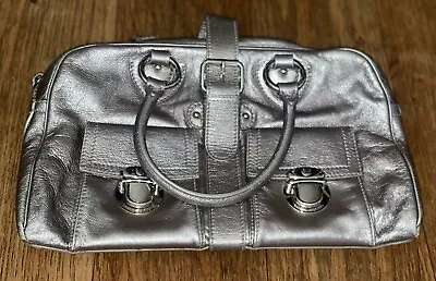 Marc Jacobs Silver Venetia Bag. READ! • $149.99