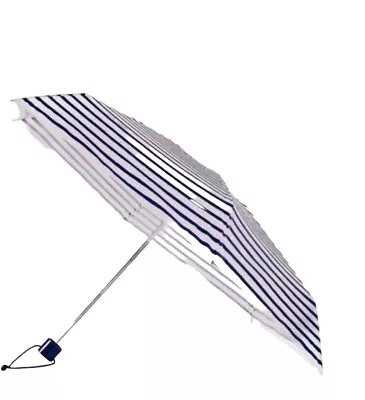 Kate Spade Navy Painted Stripe Mini Umbrella • $29