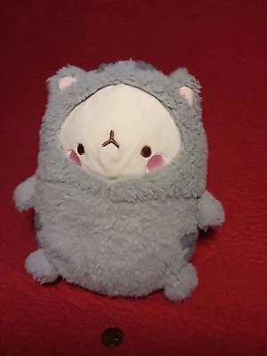 8  Hayanori Gray Striped Molang Cat Plush Stuffed • $14.99