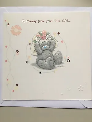 £0.99 • Buy Me To You Tatty Teddy Mummy From Special Little Girl Mother’s Day Card ONLY 99p