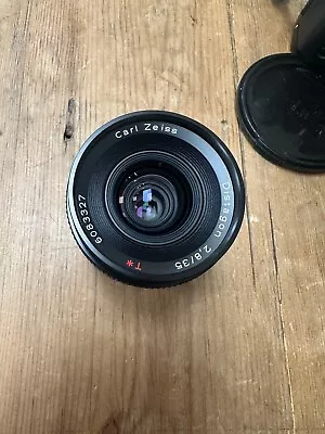Contax Carl Zeiss Distagon T* 35mm F/2.8 Lens MMJ C/Y Mount Mint • £320