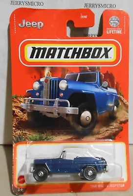 Matchbox  Mountain  Series 1948 Willys Jeepster In Blue #10/100 • $2.25