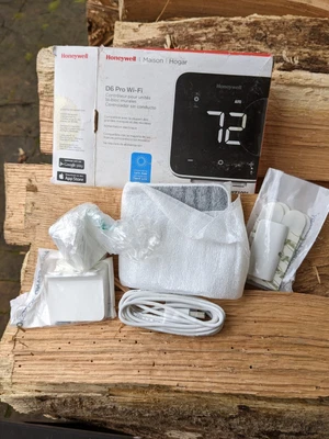 $10 • Buy Honeywell D6 Pro Wi-Fi Ductless Controller DC6000WF1001 - New - Open Box