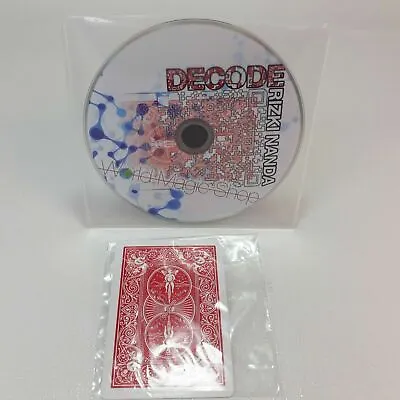 £15.87 • Buy Decode Magic DVD Red (DVD And Gimmick) By Rizki Nanda And World Magic Shop