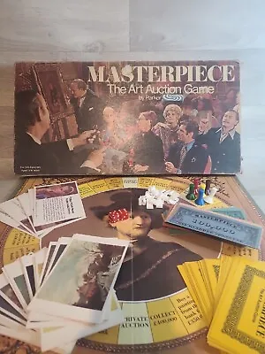 £26.99 • Buy Masterpiece The Art Auction Game Vintage Board Game By Parker 1970 Fast Free P&P