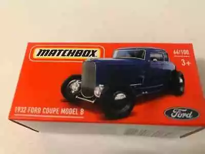 1932 Ford Coupe Model B  * 66/100 * New * 2022 Matchbox Power Grabs • $1.99