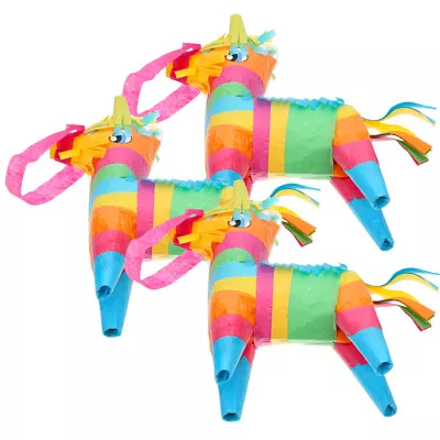  3 Pcs Mexican Pinata Toy Fiesta Party Decorations Birthday Child Small Candy • £13.69