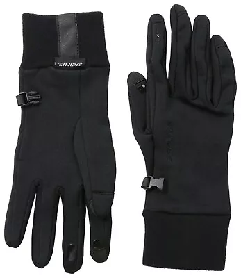 Seirus 166875 Unisex Powerstretch Polartec Touch Screen Gloves Black Size L/XL • $15.60