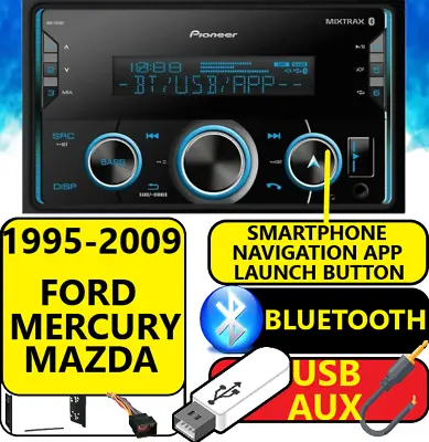 Ford Mercury Mazda Pioneer Bluetooth Usb Aux Car Radio Stereo Package • $229.99