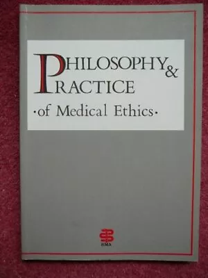 £33.01 • Buy Philosophy And Practice Of Medical Ethics-Veronica English