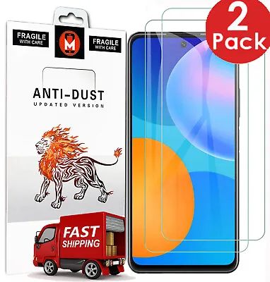 Tempered Glass Screen Protector For Huawei P Smart 2019/21 P20 P30 P40 Lite Y6 • £1.99