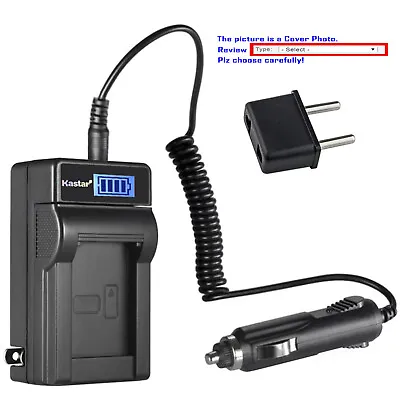 Kastar Battery LCD AC Charger For Canon BP-808 BP808 Canon VIXIA HF21 Camcorder • $16.99