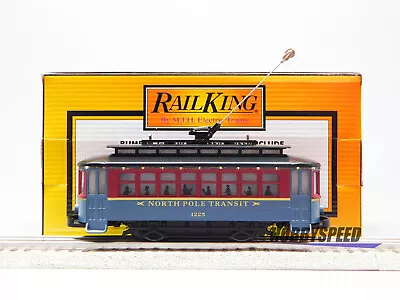 Mth Railking North Pole Bump N Go Trolley Christmas Leds O Gauge Mth30-5218 New • $118.84