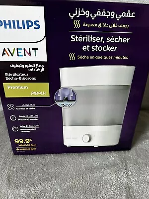 Philips Avent SCF293/01 Bottle Steriliser And Dryer Premium Baby Newborn Support • £86