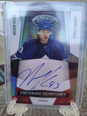 2010/11 Certified Nazem Kadri Freshman Signatures Mirror Red Auto SP 05/250 • $16.56