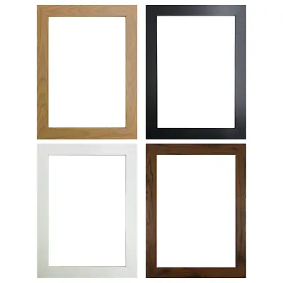 BLACK Picture Frame OAK WALNUT WHITE A1 A2 A3 A4 A5 Modern Poster Photo Frames • $15.56