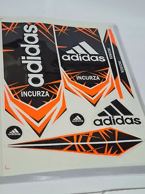 £8.99 • Buy *3d/embossed* Adidas Xt Black And Orange Cricket Bat Sticker Latest Design
