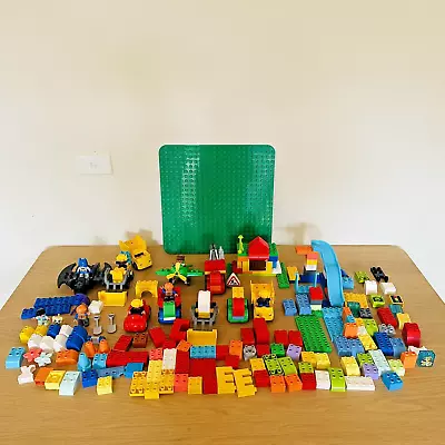 Lego Duplo Bulk Lot Cars Trucks People Base Plate • $89.95