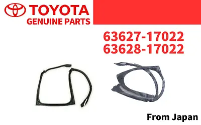 Toyota Genuine MR2 SW20 T-bar Roof Weather Strip Pair Set 6362717022 6362817022 • $391