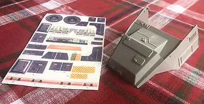 1981 Vintage Star Wars AT-AT Cockpit Canopy Reproduction Lid Part With Stickers • $27.99