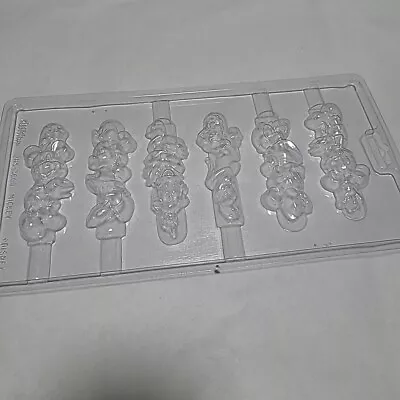 Wilton Disney Mickey Minnie Mouse Pluto Donald Chocolate Candy Mold 2115-3600 • $6.50