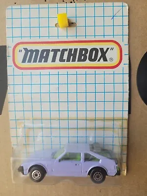 Matchbox Bulgarian - Toyota Supra [lilac] Near Mint Vhtf Card Worn • $59.95