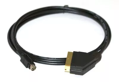 £19.50 • Buy Sega Saturn To SCART Monitor / TV Lead / Cable, 10-pin Mini DIN To SCART Plug