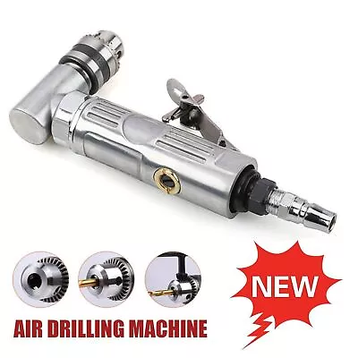 90° 1/4  Degree Elbow Pneumatic Drill Air Drilling Machine Right Angle Drill • $37.58