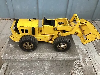 Vintage TONKA Pressed Steel Front End Loader 1970s Missing Backhoe • $16.95