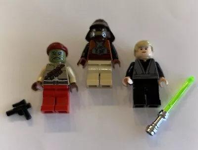 LEGO Minifigure Star Wars Lot Luke Skywalker / Kithaba / Lando Desert Skiff 9496 • $16.99