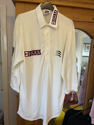 Middlesex County Cricket Club MCC Match Worn Vintage Shirt. Size Large • £39.99