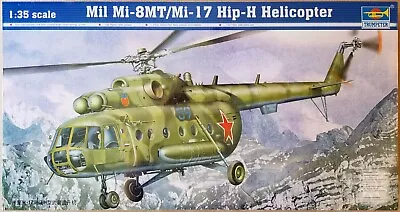 Trumpeter 1/35 Mil Mi-8MT/Mi-17 Hip-H Helicopter (05102) Plastic Model Kit NIB • $85