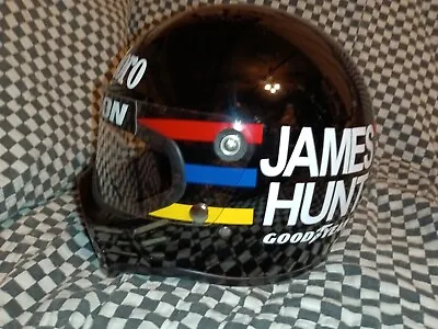 Vintage Simpson  Rx1 M30 7-1/4 James Hunt Replica 75   Racing Helmet  Bell Shoei • $550