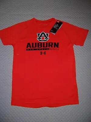 NEW Auburn Tigers Eagles Under Armour Youth Medium Sleeve Shirt Logo M • $14.99