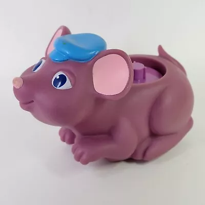 Playskool Glo Friends Country Mouse Rat Purple 1986 Vintage Glow Hasbro Gloworm • $72