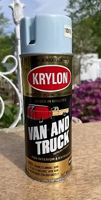 Vintage Krylon Van & Truck Spray Paint Can #1015 Baby Blue No UPC Notch Top • $15