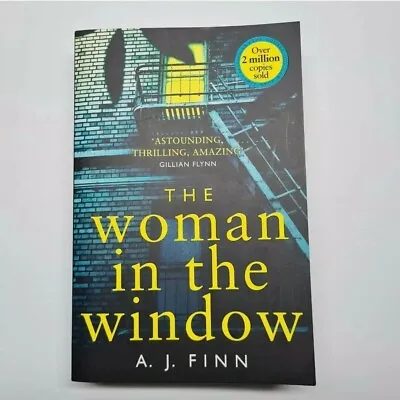 $15.99 • Buy The Woman In The Window By AJ Finn 2018 Popular Fiction Best Selling Novel Book