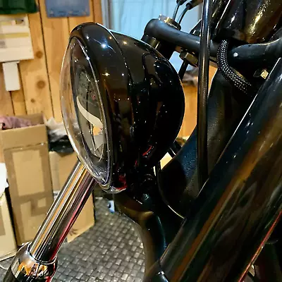 5.75  LED Headlight Housing Bucket Bracket For Harley Sportster 883 1200 Dyna • $34.23