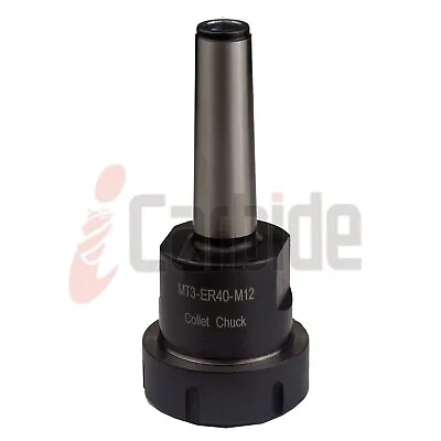 New M12 Mt3 Er40 Collet Chuck Tool Holder Milling Tool • $49.99