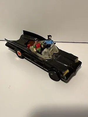 Vintage AHI 1970s Batmobile Batman & Robin Toy Action Figure Vehicle • $24.99