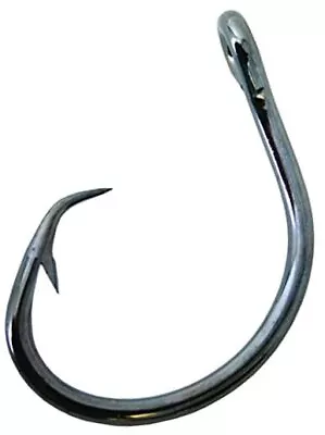 Mustad Demon Perfect Circle Hooks In-Line Size 8/0 Black Nickel 3x Strong • $13.22