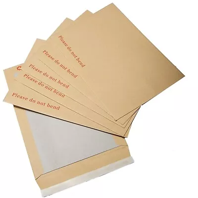 Please Do Not Bend Hard Card Board Backed Manilla Envelopes Brown A3 /a4 /a5 /a6 • £14.99