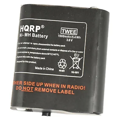 HQRP Battery For Motorola T5500R T8550R EM1000 EM1000R MR561cr MR350R MR355R • $9.95