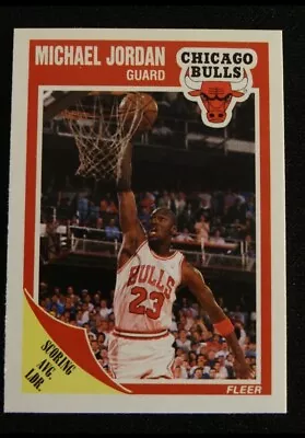 1989-90 Fleer Michael Jordan Card #21 • $6.27