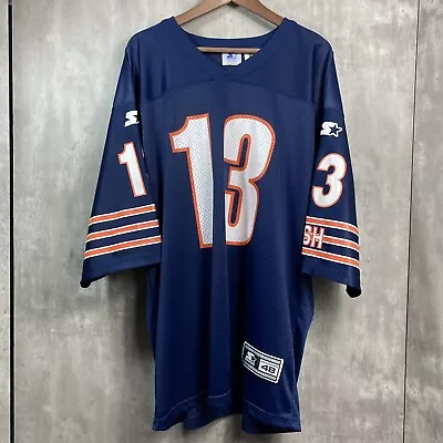 Vintage Chicago Bears Starter Jersey #13 Rick Mirer NFL Football Size Adult 48/L • $39.99