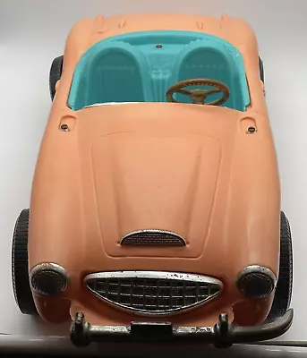 Vintage BARBIE Pink Austin Healey Convertible Sports Car Irwin 1962 Mattel • $32.50