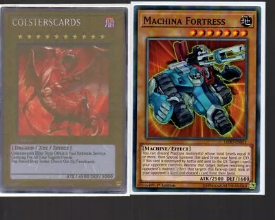 Yugioh Card - Machina Fortress - Legendary Dragon Decks LEDD-ENB11 New  • $1.23