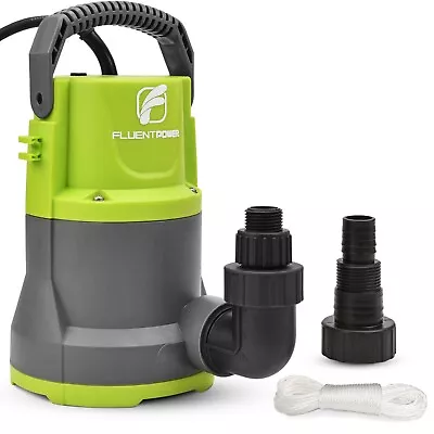 3/4-HP Submersible Sump Pump 3500GPH Utility Water Pump With 26-Ft Cord Adapters • $53.99