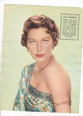 £2.19 • Buy Ava Gardner - Colour Photo - Picture Show 1953 - FF34  - 8x10 Inch